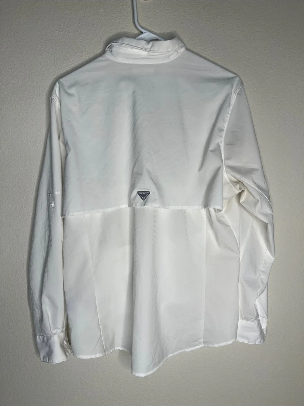 Columbia Women's White Casual Button-Down Shirt